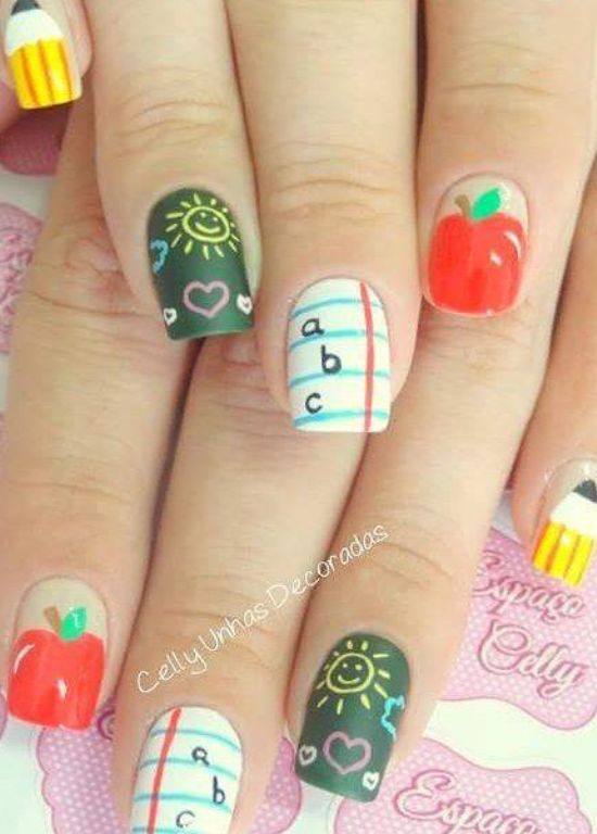 easy nail art designs for teenagers