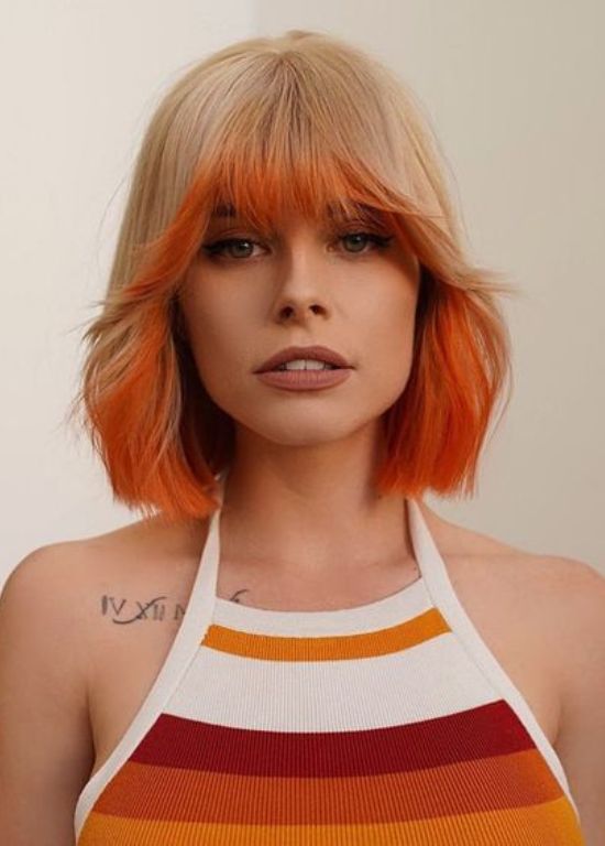 hair color ideas for short hair